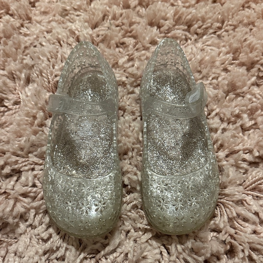 Old Navy Kids Sparkly Clear Sandals